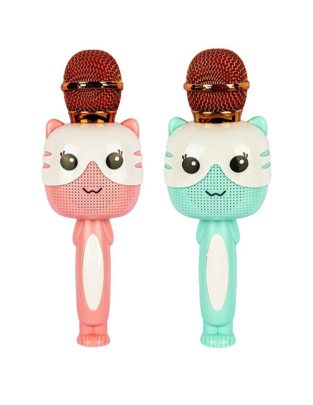 ROB-Q6,Microfon karaoke pisica, bluetooth