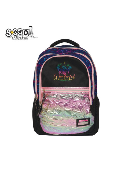 SC2687,Ghiozdan compartiment laptop, SUPERPACK, 46x32x15 cm - S-COOL