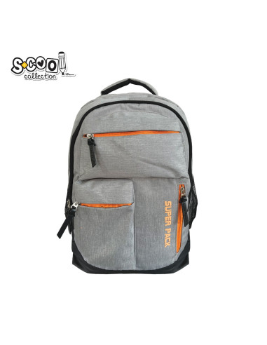 SC2689,Ghiozdan compartiment laptop, SUPERPACK, 41x29x15 cm - S-COOL