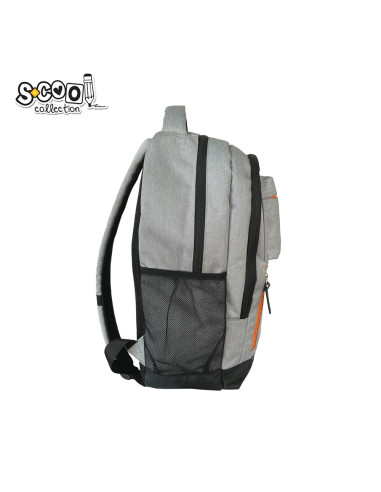 SC2689,Ghiozdan compartiment laptop, SUPERPACK, 41x29x15 cm - S-COOL