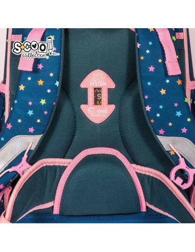 SC2661,Ghiozdan anatomic DREAMING, 30x22x42 cm - S-COOL