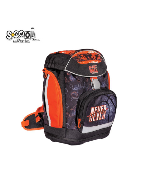 SC2659,Ghiozdan anatomic NEVER GIVE UP, 41x28x21 cm - S-COOL