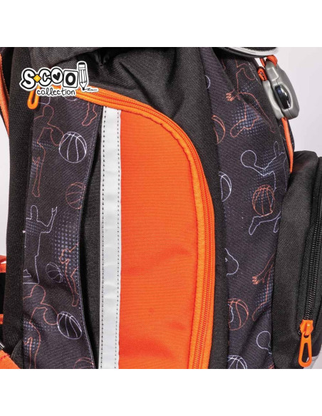 SC2659,Ghiozdan anatomic NEVER GIVE UP, 41x28x21 cm - S-COOL