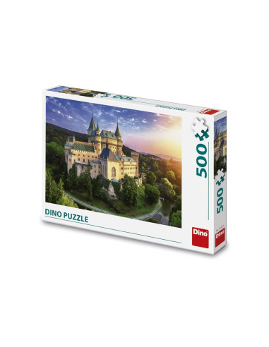 ROB-502475,Puzzle Castelul Bojnice, 500 piese - DINO TOYS