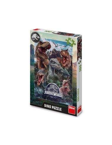 ROB-502697,Puzzle Jurasic World, 500 piese - DINO TOYS