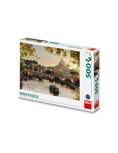 ROB-686519,Puzzle Roma, 500 piese - DINO TOYS