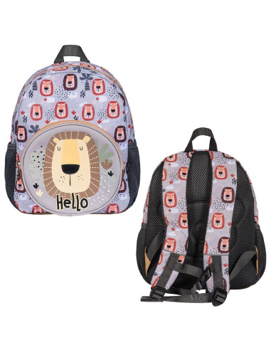 SC2487,Ghiozdan gradinita HELLO, 31x24x9 cm - S-COOL