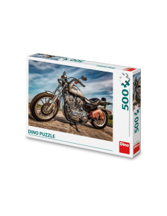 ROB-502642,Puzzle Harley Davidson, 500 piese - DINO TOYS