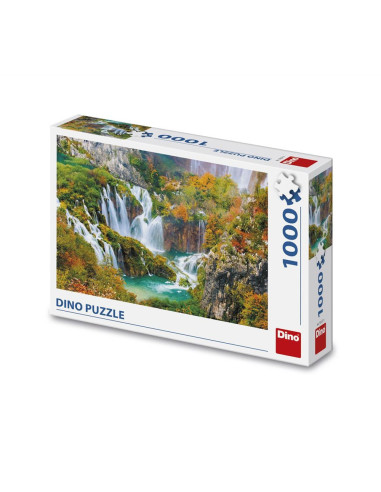 ROB-532571,Puzzle lacurile Plitvice, 1000 piese - DINO TOYS