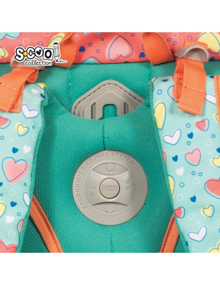 SC2656,Ghiozdan anatomic DREAM, 41x28x21 cm - S-COOL SC2656,Ghiozdan anatomic DREAM, 41x28x21 cm - S-COOL