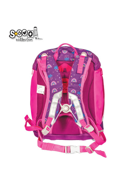 SC2657,Ghiozdan anatomic FOLLOW YOUR DREAMS, 41x28x21 cm - S-COOL