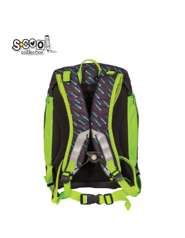 SC2658,Ghiozdan anatomic GAMER, 41x28x21 cm - S-COOL