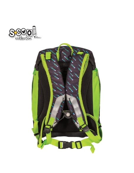 SC2658,Ghiozdan anatomic GAMER, 41x28x21 cm - S-COOL