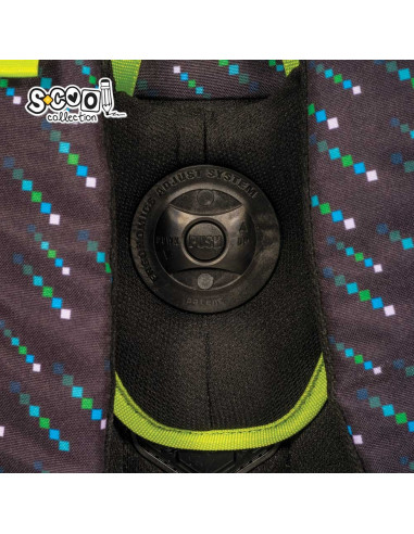 SC2658,Ghiozdan anatomic GAMER, 41x28x21 cm - S-COOL