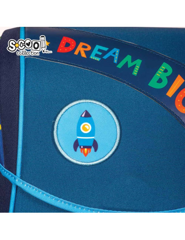 SC2662,Ghiozdan anatomic DREAM BIG, 30x22x42 cm - S-COOL