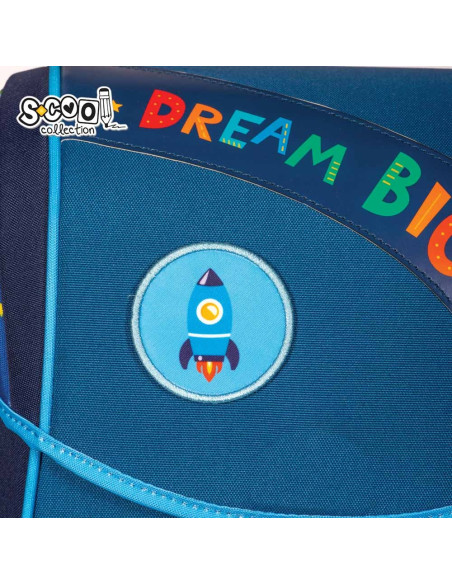 SC2662,Ghiozdan anatomic DREAM BIG, 30x22x42 cm - S-COOL