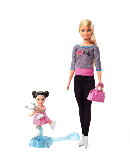 Set Barbie by Mattel I can be Sport 2 papusi cu accesorii