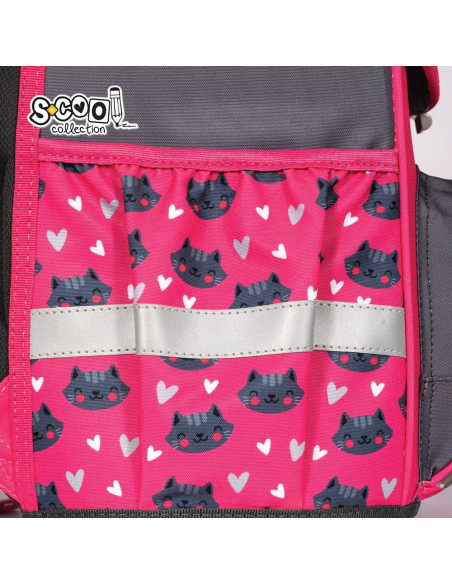 SC2660,Ghiozdan anatomic I AM SO PURRFECT, 30x22x42 cm - S-COOL