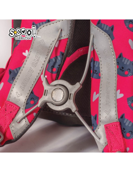 SC2660,Ghiozdan anatomic I AM SO PURRFECT, 30x22x42 cm - S-COOL