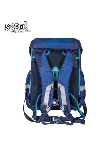 SC2663,Ghiozdan anatomic LET'S DO IT, 30x22x42 cm - S-COOL