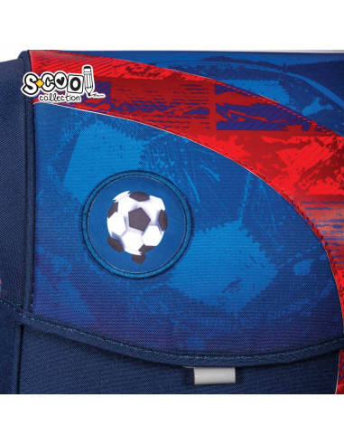 SC2663,Ghiozdan anatomic LET'S DO IT, 30x22x42 cm - S-COOL