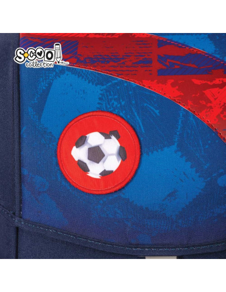 SC2663,Ghiozdan anatomic LET'S DO IT, 30x22x42 cm - S-COOL