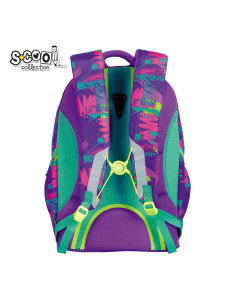 SC2534,Ghiozdan anatomic compartiment laptop, 29x22x43 cm - S-COOL 2