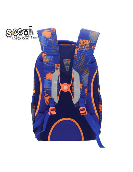 SC2538,Ghiozdan anatomic compartiment laptop, 29x22x43 cm - S-COOL