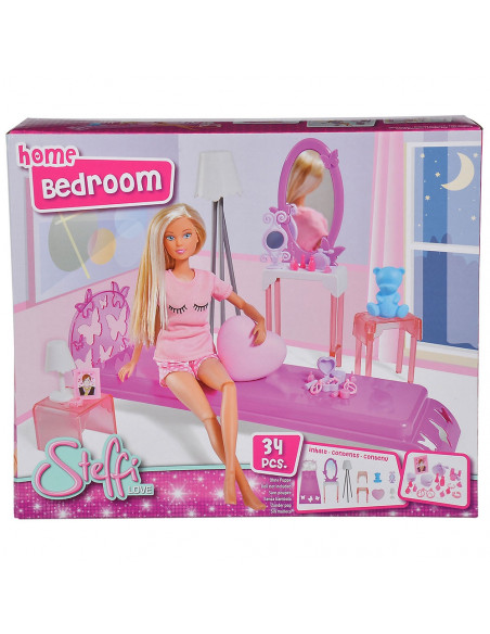 Set Simba Steffi Love Home Bedroom cu accesorii,S104663232