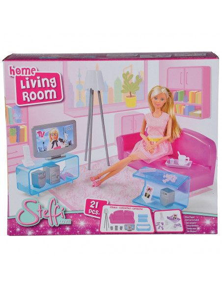 Set Simba Steffi Love Home Living Room cu accesorii,S104663235