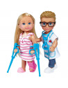 Set Simba Evi Love Doctor papusa Evi 12 cm, papusa Timmy 12 cm