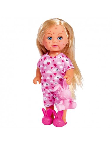 Papusa Simba Evi Love Get Well 12 cm cu accesorii,S105733407