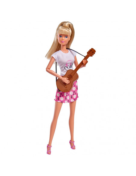 Papusa Simba Steffi Love Music 29 cm cu accesorii,S105733433