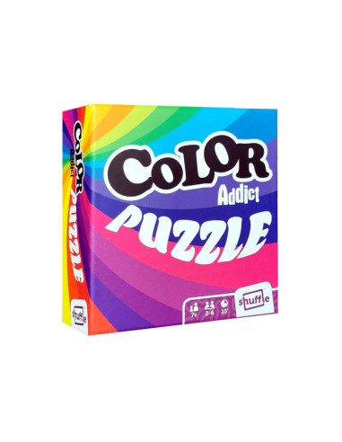 ROB-35339,Joc de carti Shuffle - Color Addict Puzzle