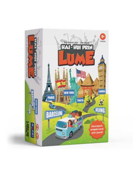 ROB-39219,Joc educativ, Hai Hui prin lume - HUCH