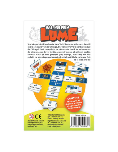 ROB-39219,Joc educativ, Hai Hui prin lume - HUCH
