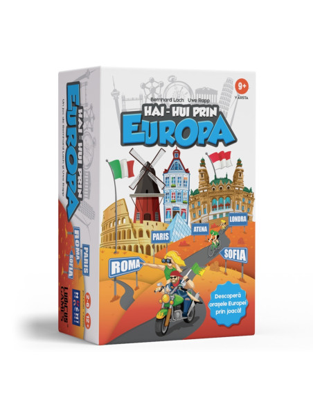 ROB-39220,Joc educativ, Hai Hui prin Europa - HUCH