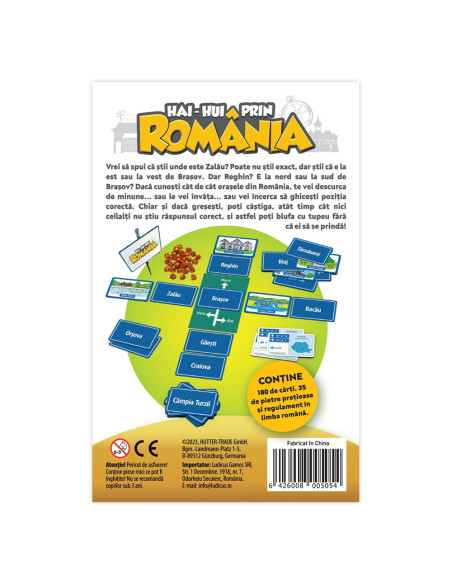 ROB-39221,Joc educativ, Hai Hui prin Romania - HUCH