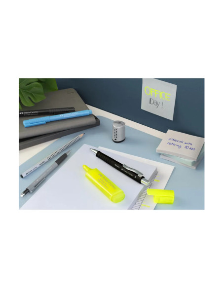 FC254603,Set birou Faber-Castell cu 16 textmarkere, Metallic/Pastel/Neon FC254603,Set birou Faber-Castell cu 16 textmarkere, Metallic/Pastel/Neon