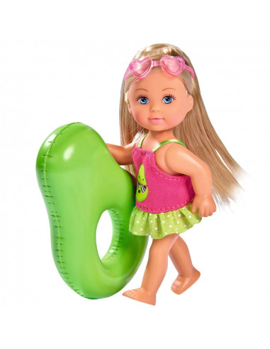 Papusa Simba Evi Love Avocado Fun 12 cm cu accesorii,S105733440