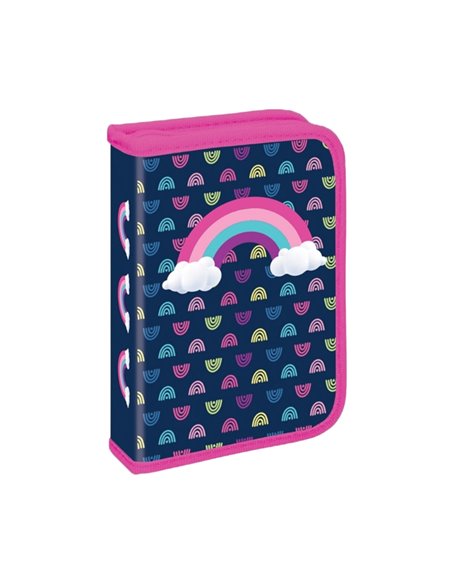 Penar neechipat cu 1 fermoar S-COOL SC2463, Motiv rainbow