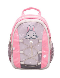 305-9-11,Rucsac mini kiddy, dimensiune 23 x 20 x 9 + 6 cm, motiv woodland animal rabbit