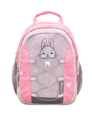 305-9-11,Rucsac mini kiddy, dimensiune 23 x 20 x 9 + 6 cm, motiv woodland animal rabbit