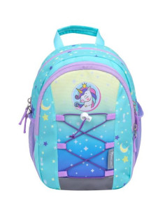 305-9-34,Rucsac mini kiddy, dimensiune 23 x 20 x 9 + 6 cm, motiv cute unicorn