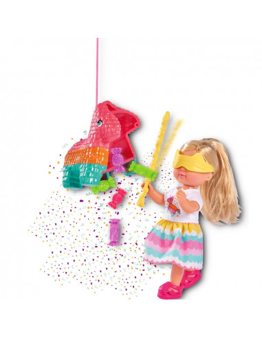 Papusa Simba Evi Love Pinata 12 cm cu accesorii,S105733445