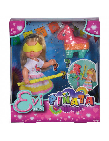 Papusa Simba Evi Love Pinata 12 cm cu accesorii,S105733445