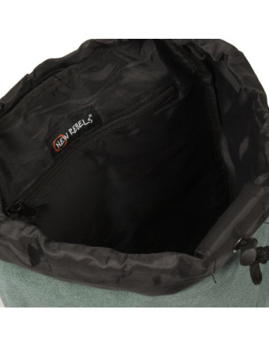 51.118267,Rucsac new rebels heaven-cleveland, dimensiuni 25/13/40 cm, culoare albastru menta