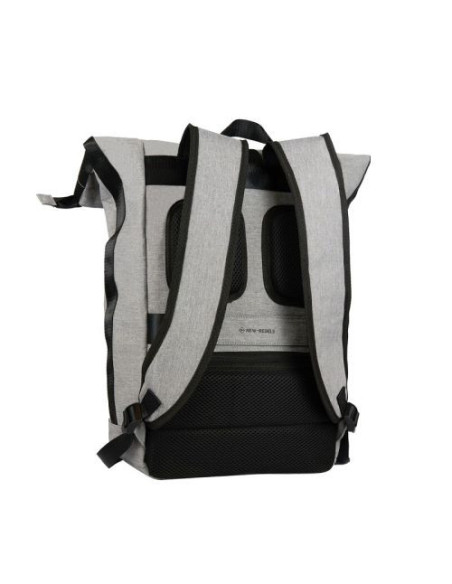 51.132408,Rucsac new rebels boyan-new york rolltop, dimensiuni 35/12/45 cm culoare gri
