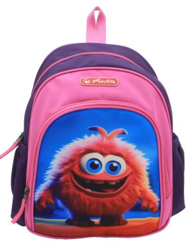 9494700,Rucsac, cool, dimensiune, 31x20x12 cm, motiv pink monster