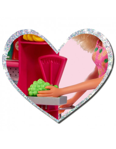 Set Simba Steffi Love Supermarket cu papusa 29 cm si